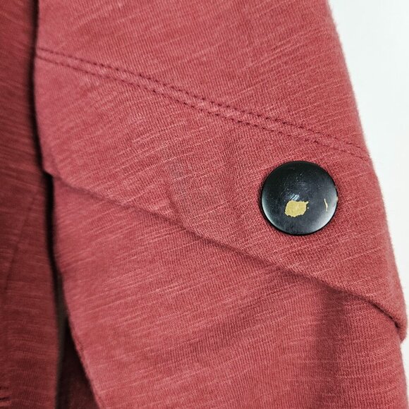 CAbi #4122 Training Jacket Burgundy Full Zip Long Sleeve Stretch XXL - Picture 4 of 8